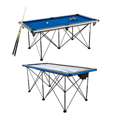 Triumph 6' Pop Up Portable folding Billiard Table