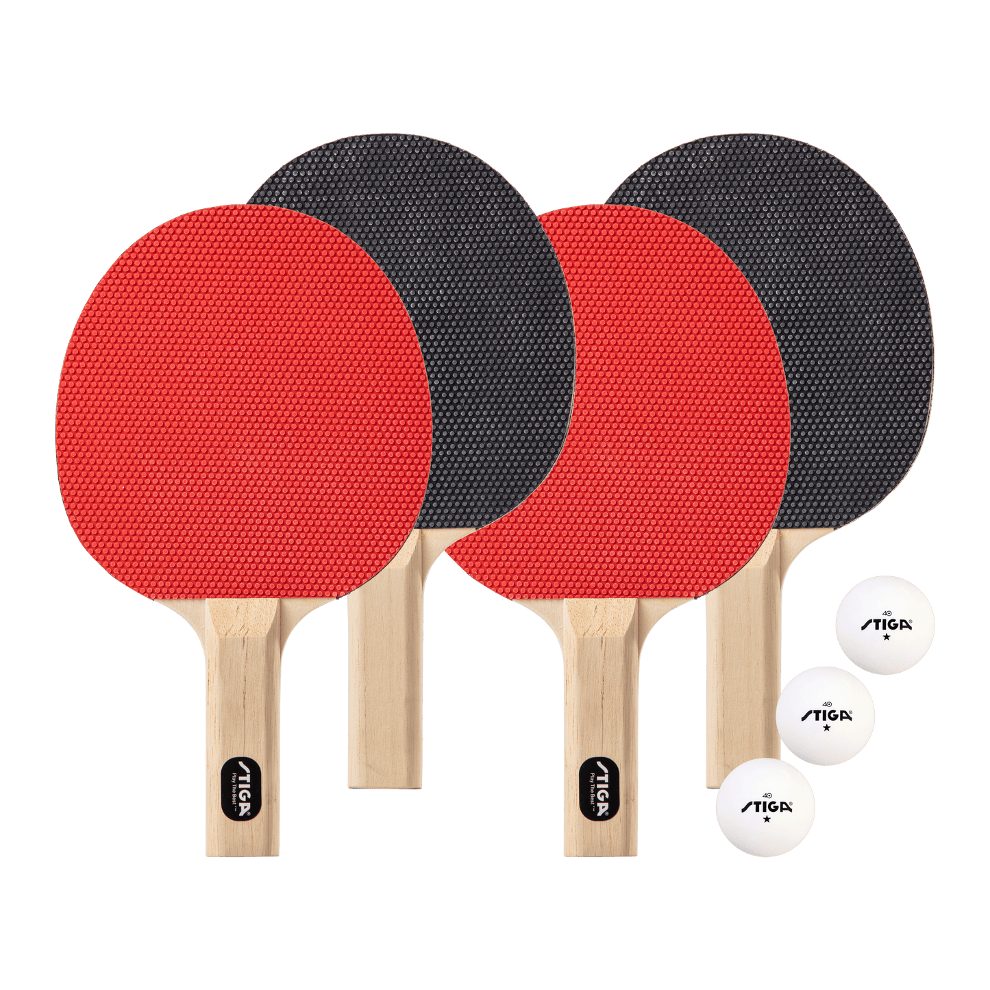 Classic 4 Player Table Tennis Racket Set