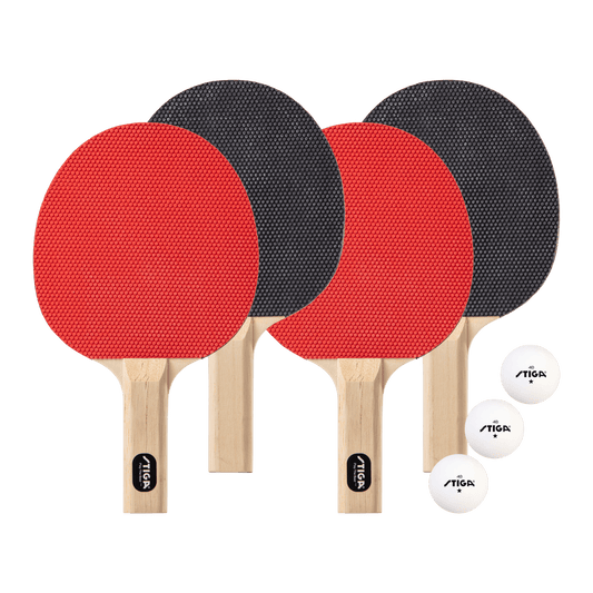 Classic 4 Player Table Tennis Racket Set