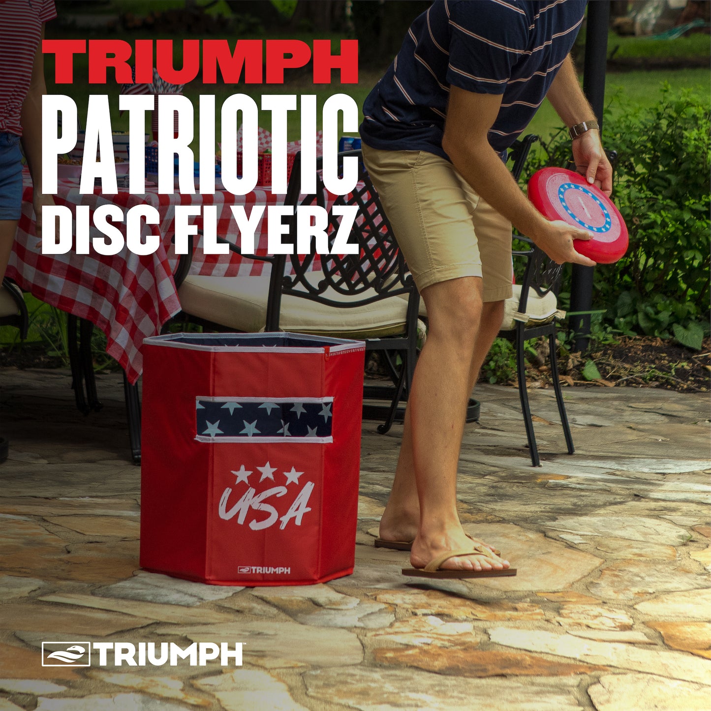 Triumph Patriotic Disc Flyerz