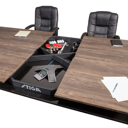 T8591B Stiga Conference Table - Black