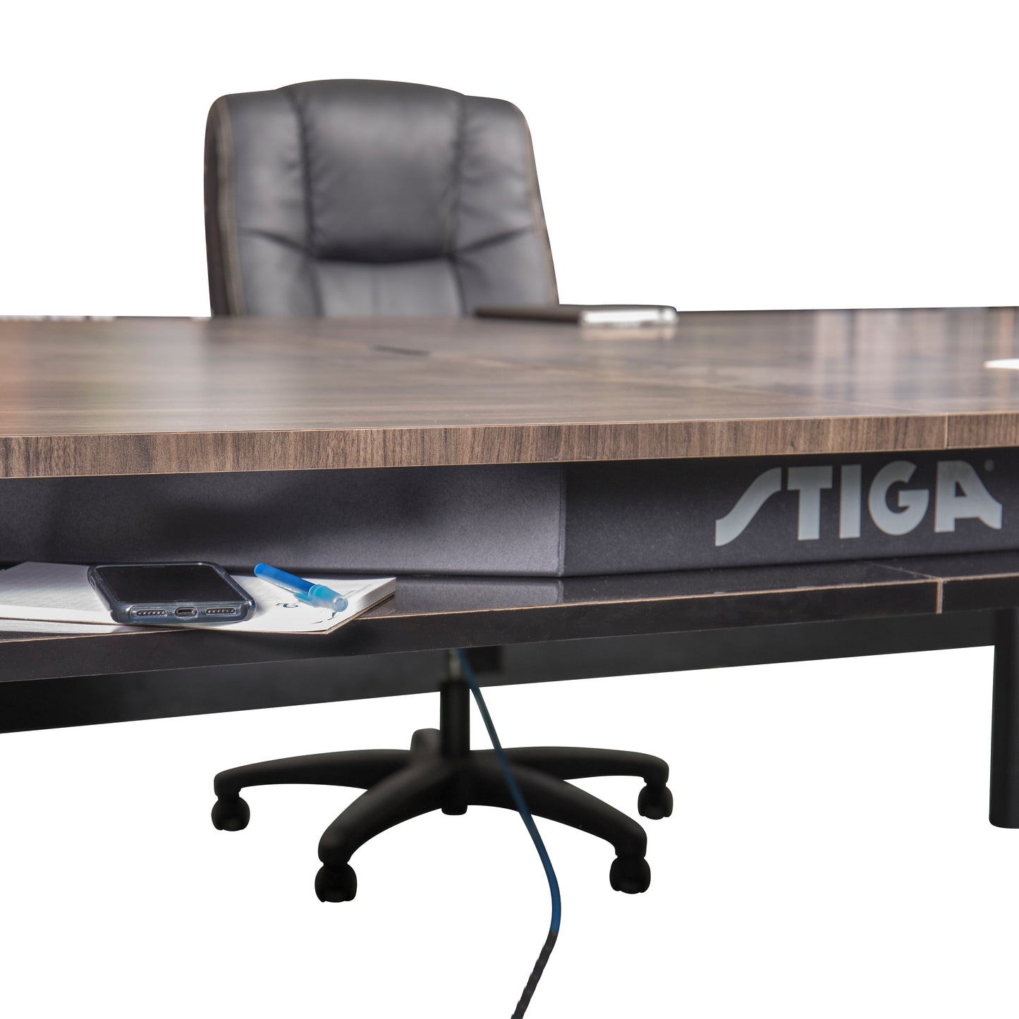 T8591B Stiga Conference Table - Black