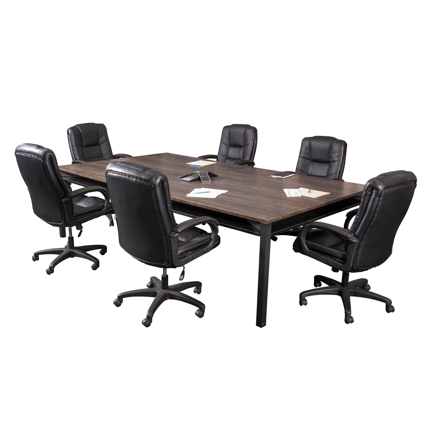 T8591B Stiga Conference Table - Black