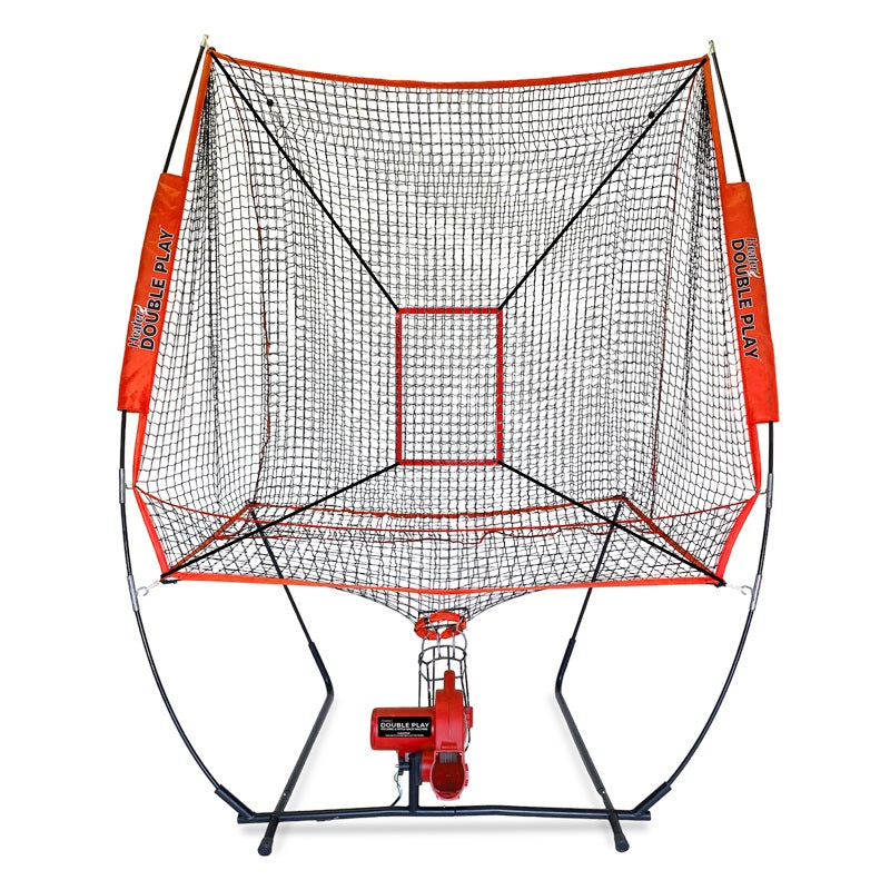 Double Play Pitch Back & Pitching Machine