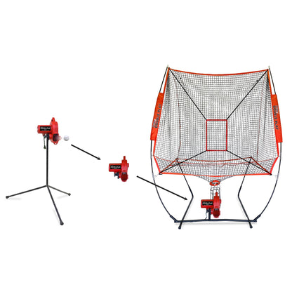 Double Play Pitch Back & Pitching Machine