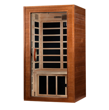 Dynamic Avila Elite 1-2 Person Ultra Low EMF FAR Infrared Sauna (Canadian Hemlock)