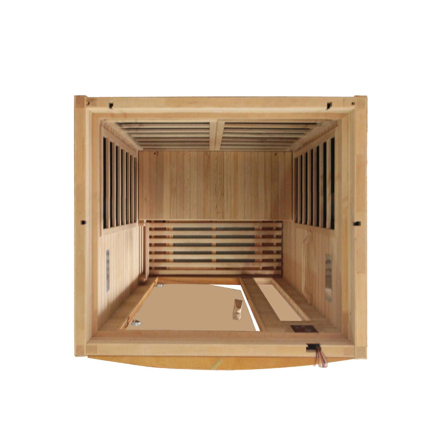 Dynamic Barcelona 1-2 Person Low EMF FAR Infrared Sauna (Canadian Hemlock)