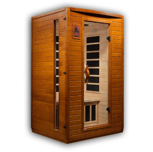 Dynamic Versailles 2 Person Low EMF FAR Infrared Sauna (Canadian Hemlock)