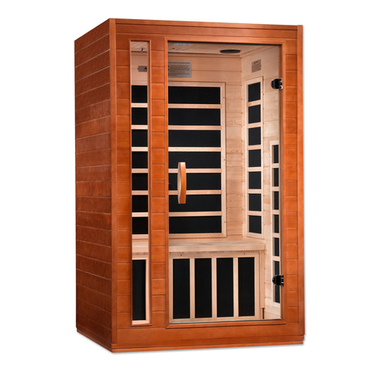 Dynamic Cardoba Elite 2 Person Ultra Low EMF FAR Infrared Sauna (Canadian Hemlock)