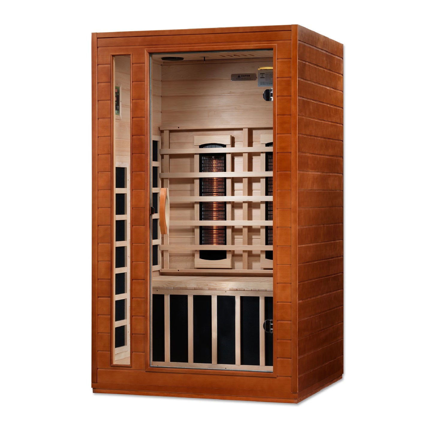 Dynamic Cardoba 2-Person Full Spectrum Near Zero EMF FAR Infrared Sauna (Canadian Hemlock)