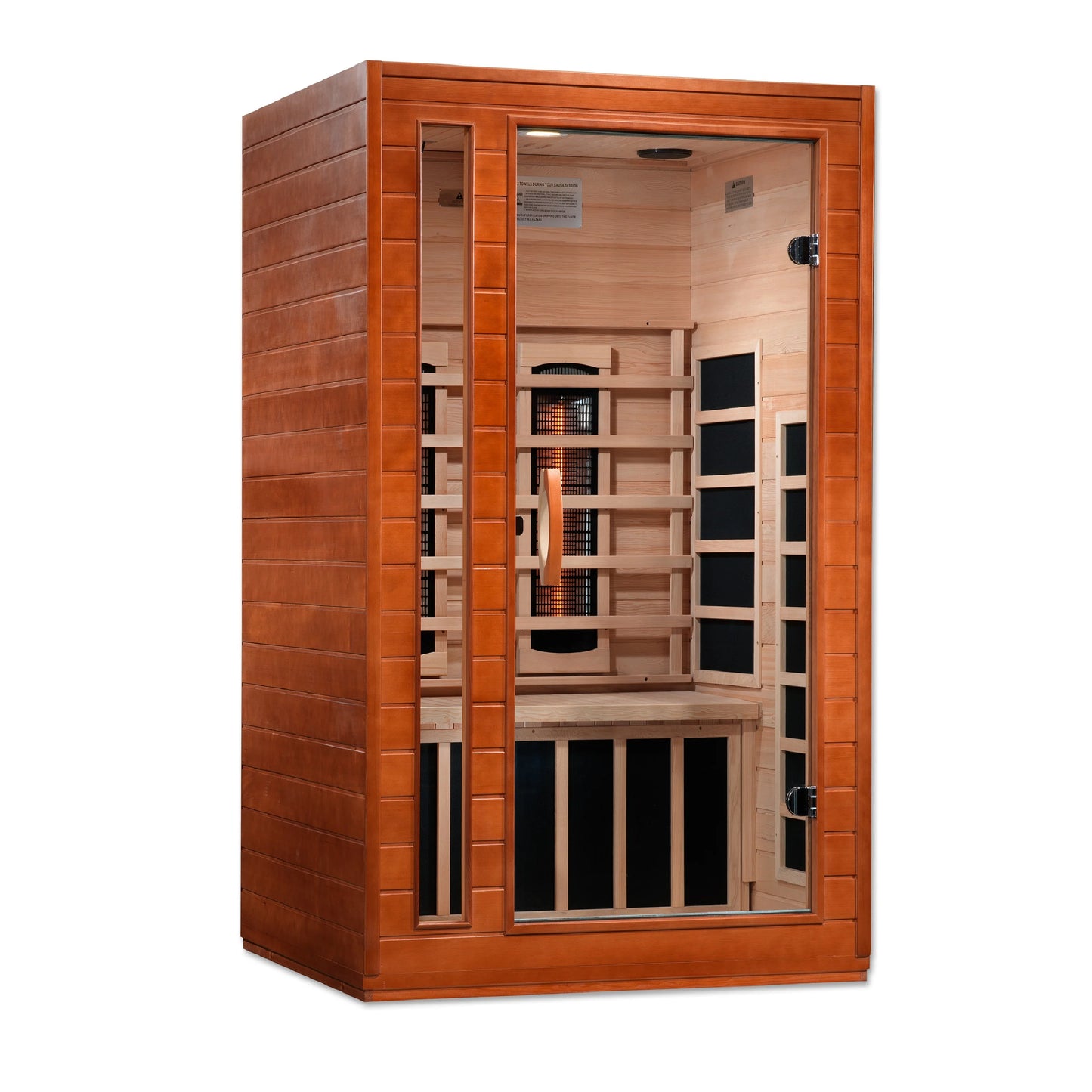 Dynamic Cardoba 2-Person Full Spectrum Near Zero EMF FAR Infrared Sauna (Canadian Hemlock)