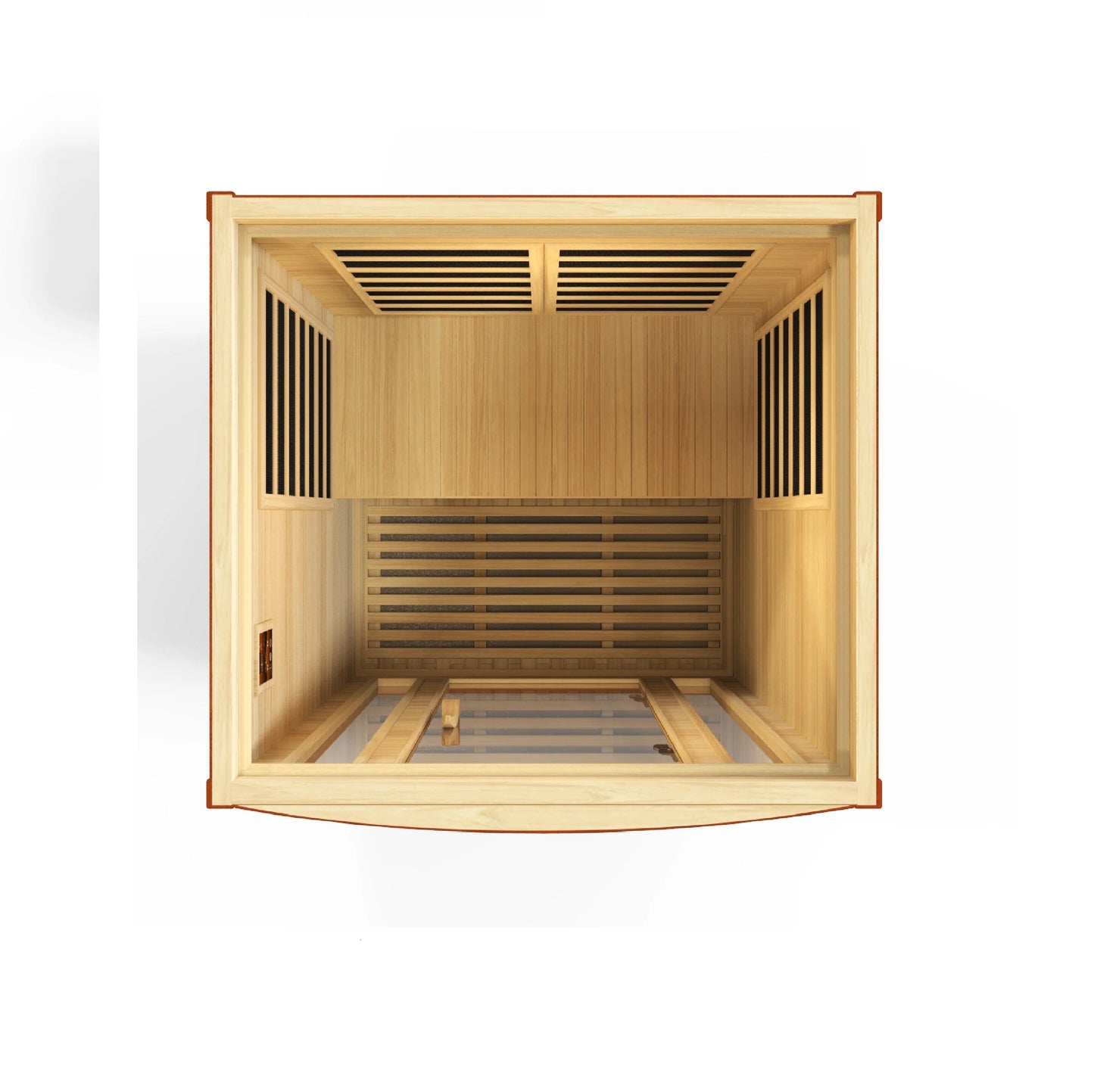 Dynamic San Marino 2 Person Low EMF FAR Infrared Sauna (Canadian Hemlock)