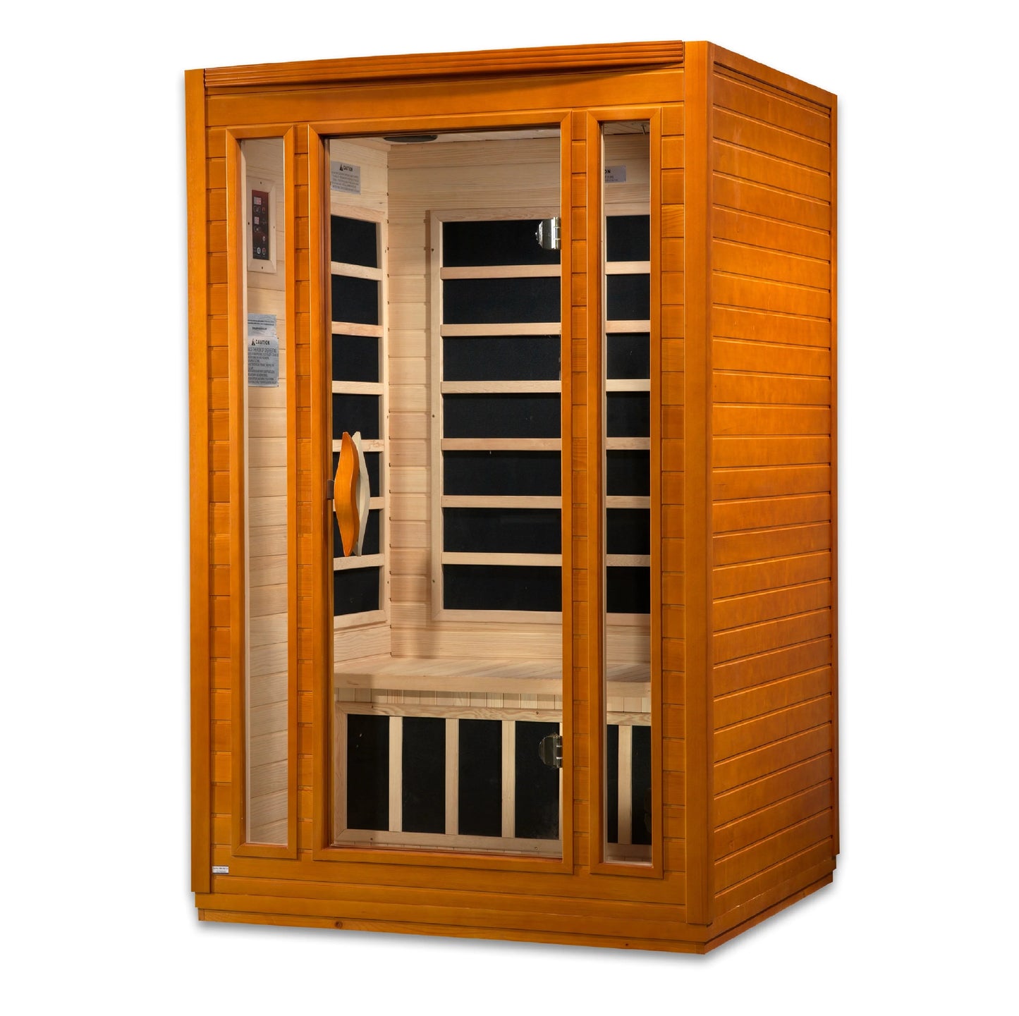 Dynamic San Marino 2 Person Low EMF FAR Infrared Sauna (Canadian Hemlock)