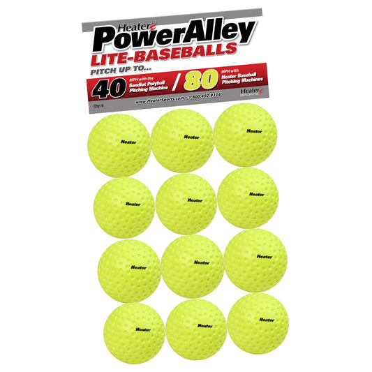 Power Alley 80 MPH Lite Balls (Dozen)