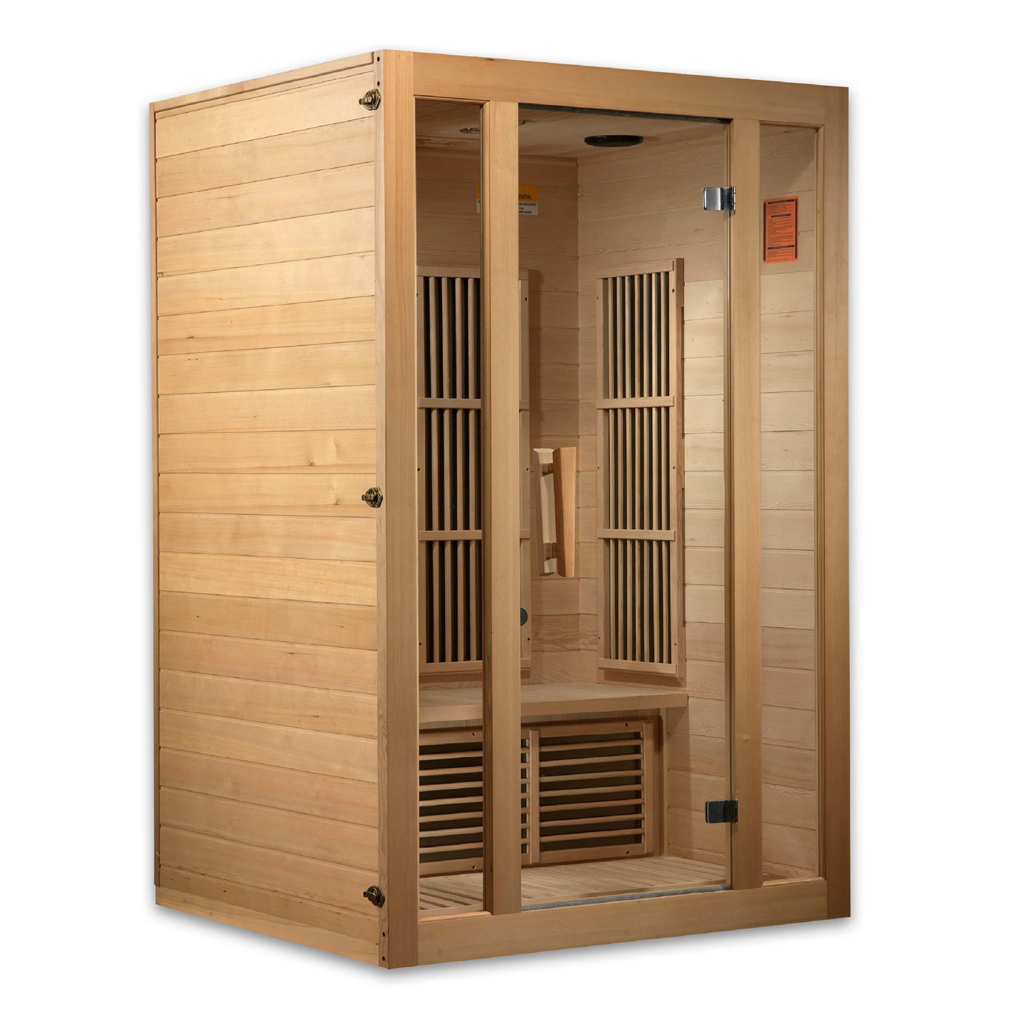 Maxxus Seattle 2 Person Low EMF FAR Infrared Sauna (Canadian Hemlock)