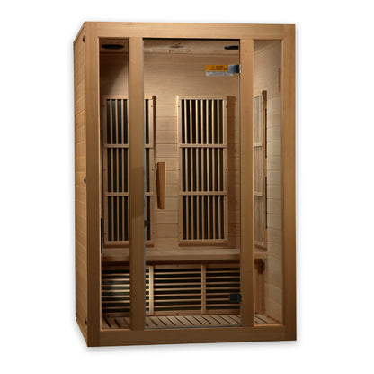 Maxxus Seattle 2 Person Low EMF FAR Infrared Sauna (Canadian Hemlock)