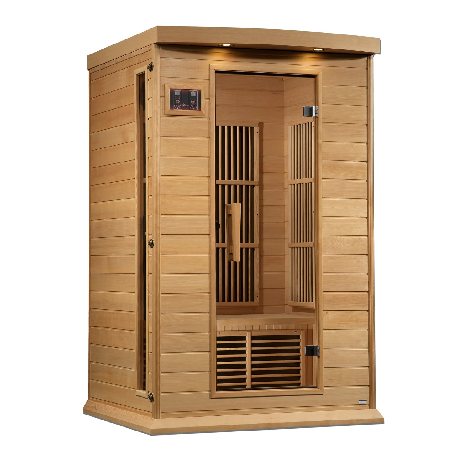 Maxxus 2 Person Near Zero EMF FAR Infrared Sauna (Canadian Hemlock)