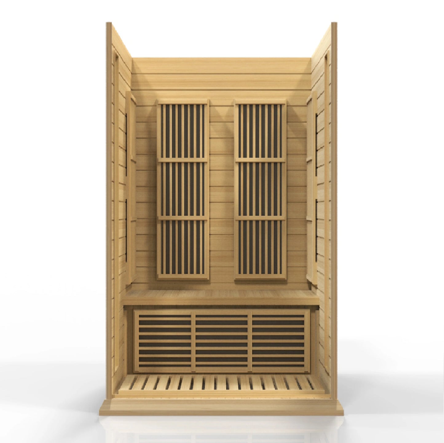 Maxxus 2 Person Low EMF FAR Infrared Sauna (Canadian Hemlock)