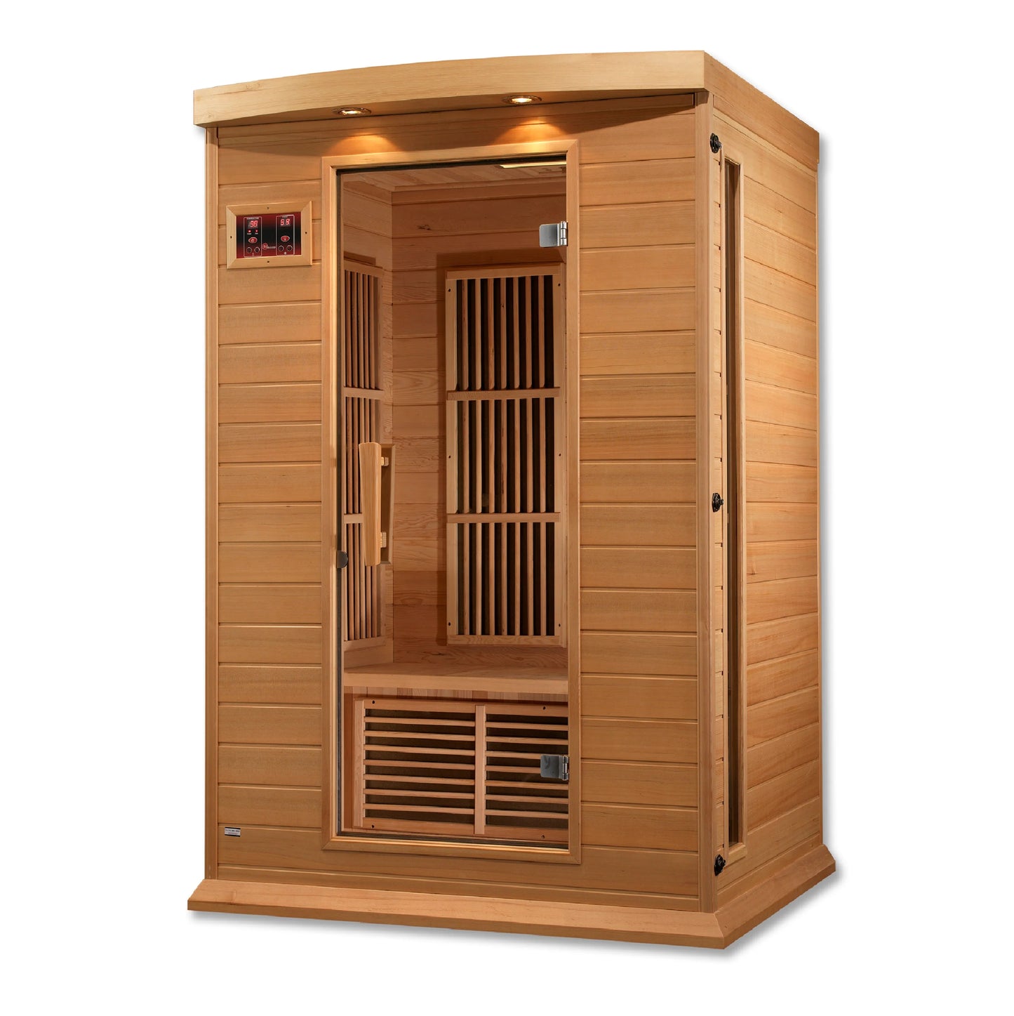 Maxxus 2 Person Low EMF FAR Infrared Sauna (Canadian Hemlock)