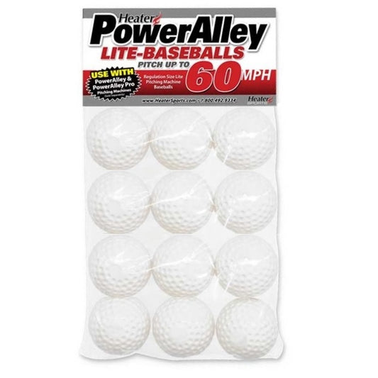 Power Alley 60 MPH Lite Balls (Dozen)