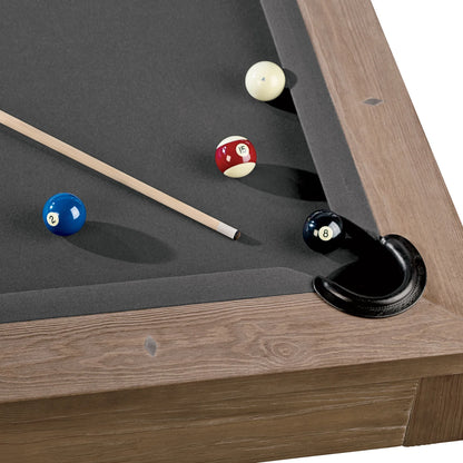 Abbey 8' Pool Table (Antique Grey)