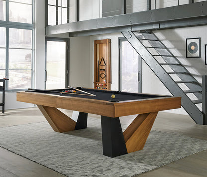 Annex 8' Pool Table (Brushed Walnut)