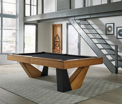 Annex 8' Pool Table (Brushed Walnut)