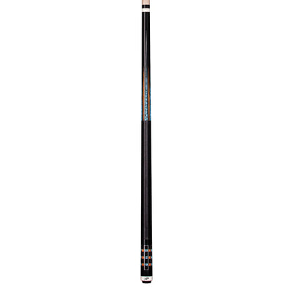 Dufferin Black & Blue Recon Cue With Black Linen Wrap