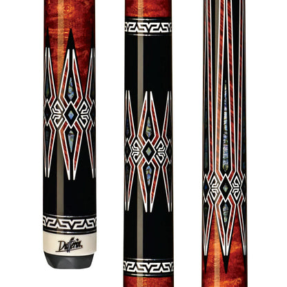 Dufferin Black & Maple Wrapless Cue