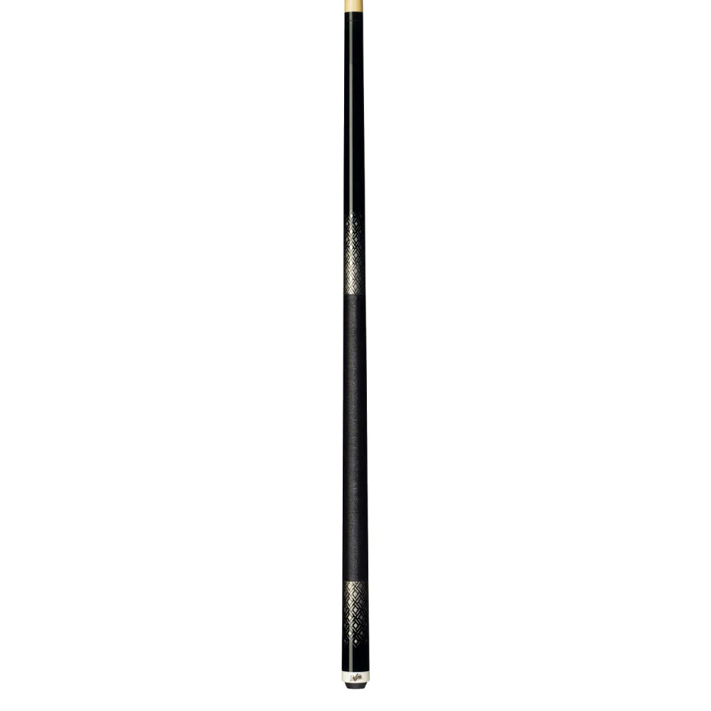 Dufferin Silver Weave Cue With Nylon Wrap