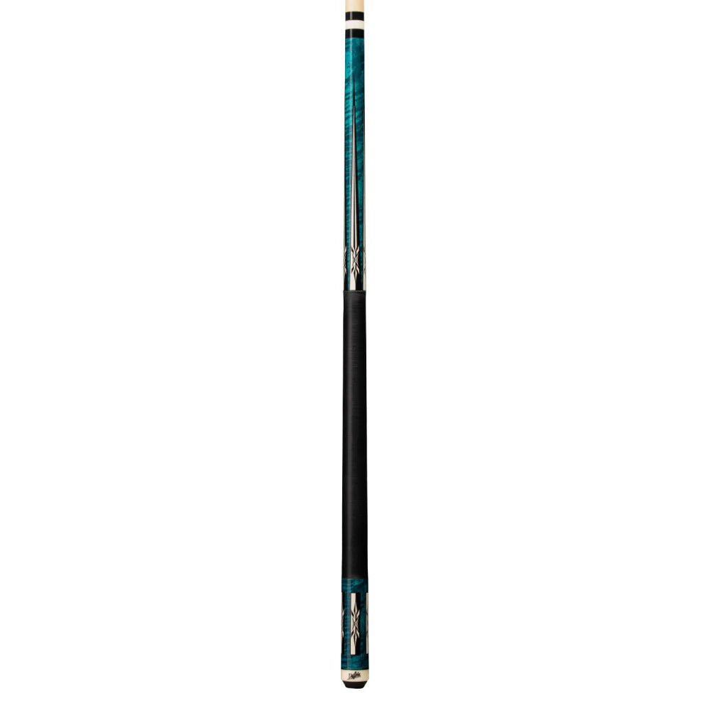 Dufferin Teal & White Cue With Nylon Wrap