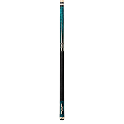 Dufferin Teal & White Cue With Nylon Wrap