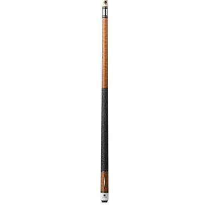 Lucasi Custom Exotic Apitong Diamond Series Cue With Black/White Linen Wrap