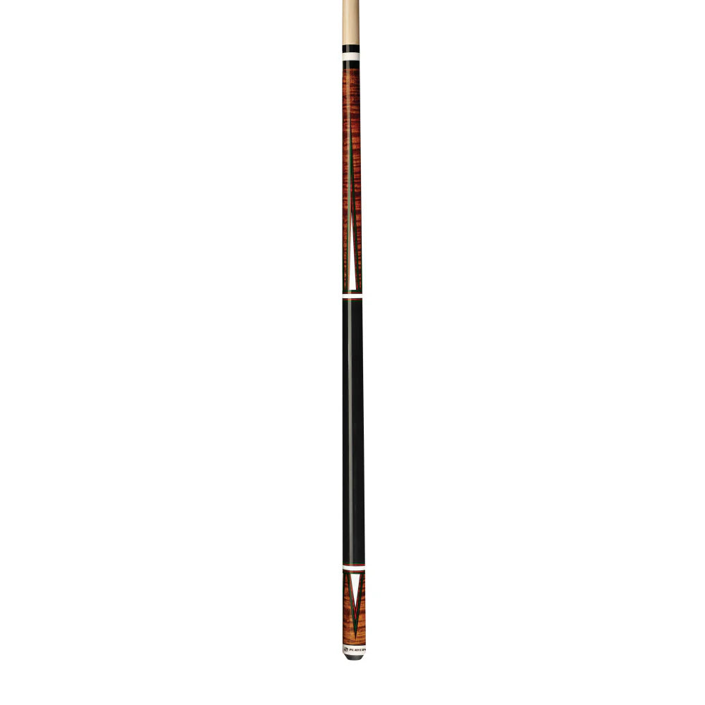 Players 4 Point Antique Maple Wrapless Cue