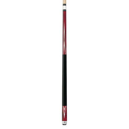 Players 4 Point Crimson Wrapless Cue