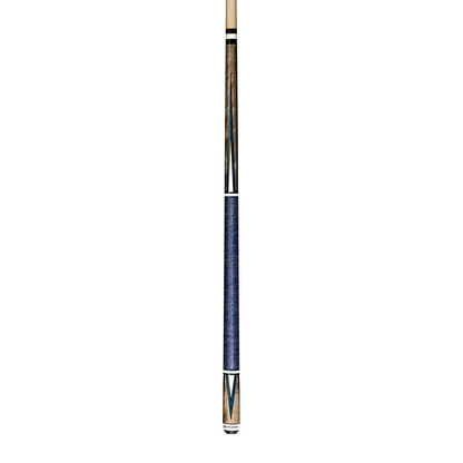 Players 4 Point White Cue With Blue Double Pressed Irish Linen Wrap