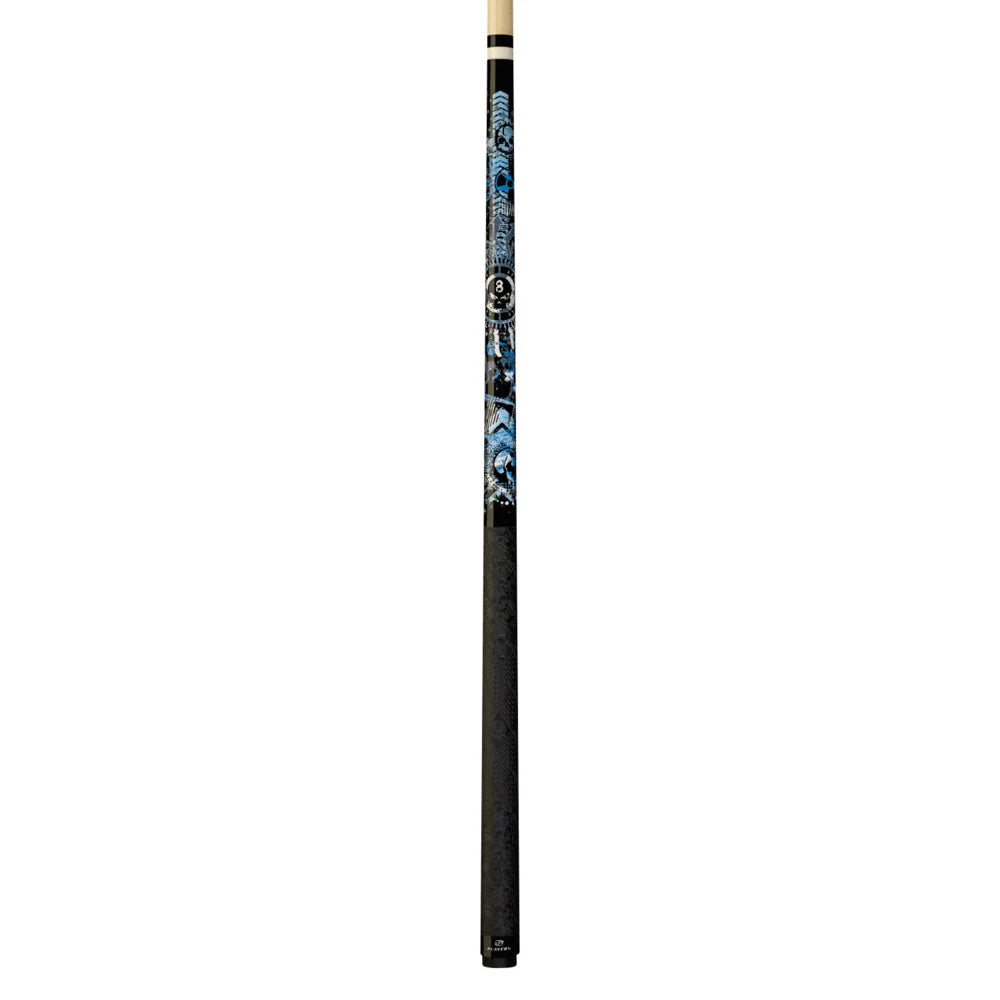 Players Anarchy Blue Sport Grip Cue