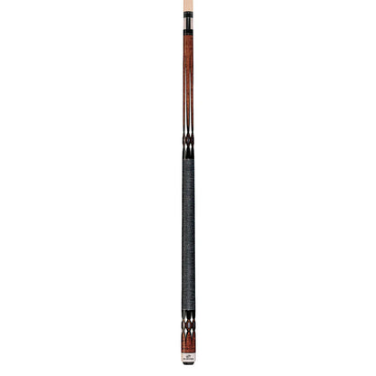 Players Antique Maple Curly & Black Cue With Black/White Linen Wrap