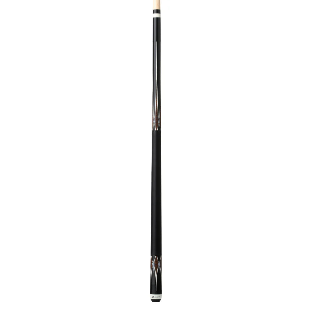 Players Black & Snakewood Cue With Black Linen Wrap