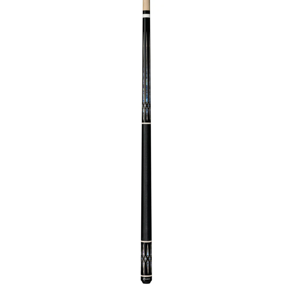 Players Black With Blue Recon Cue With Black Linen Wrap