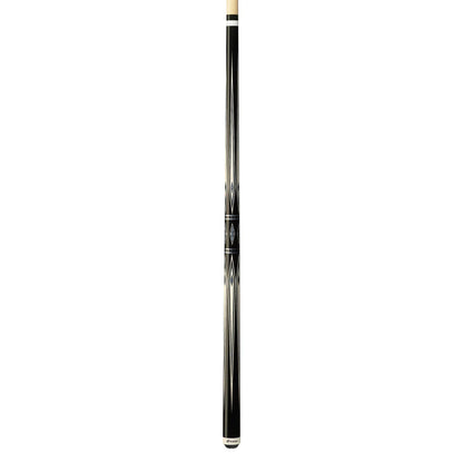 Players Black With Silver Diamonds Wrapless Cue