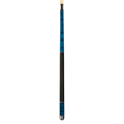 Players Blue Birdseye Cue With Black Linen Wrap