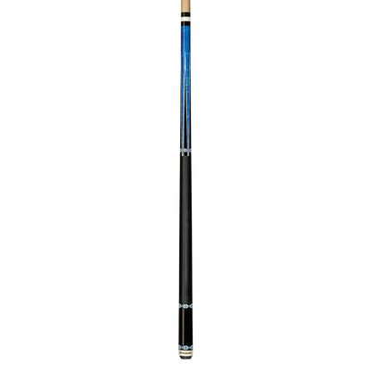 Players Blue Maple Cue With Black Linen Wrap