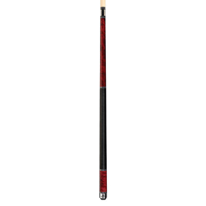 Players Crimson Birdseye Cue With Black Linen Wrap