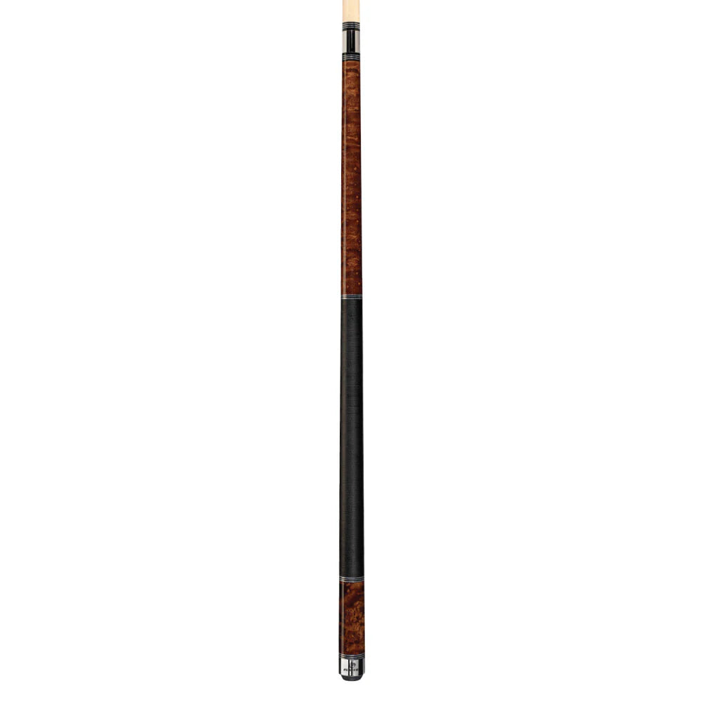 Players Nutmeg Birdseye Cue With Black Linen Wrap