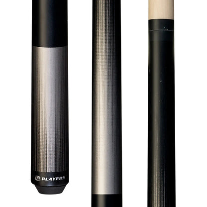 Players Sonic Silver Matte Wrapless Cue