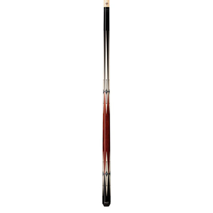 Pure X Black/Cocobolo With Abalone Cue Wrapless Cue