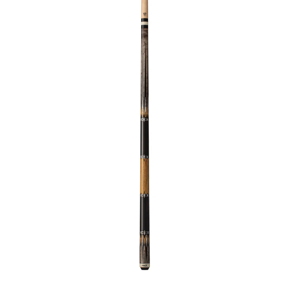 Pure X Grey Stain Birdseye Maple & Bocote Wrapless Cue