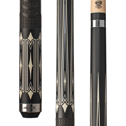 Pure X Matte Black & Imitation Bone Cue With MZ Grip