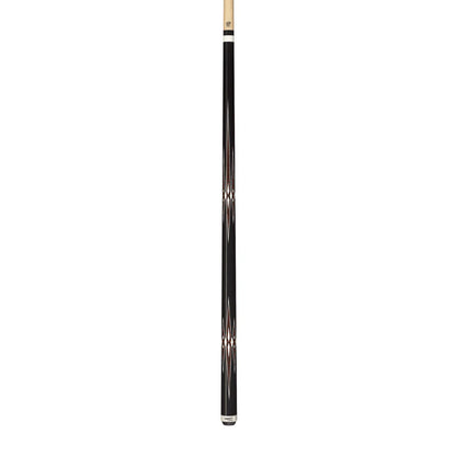 Pure X Midnight Black & Zebrawood Wrapless Cue